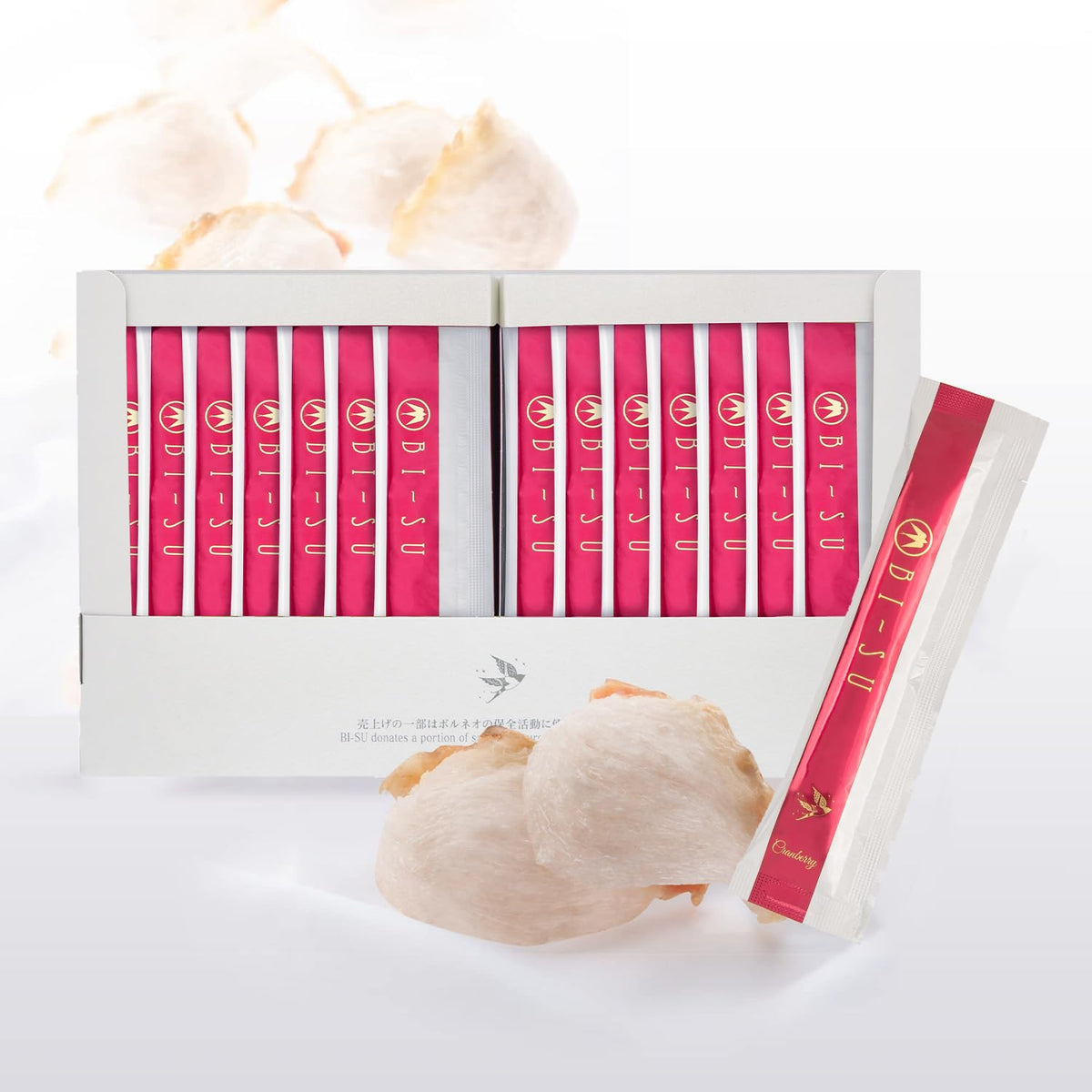 BI-SU Bird's Nest Essence Collagen Jelly Stick with Vitamin C