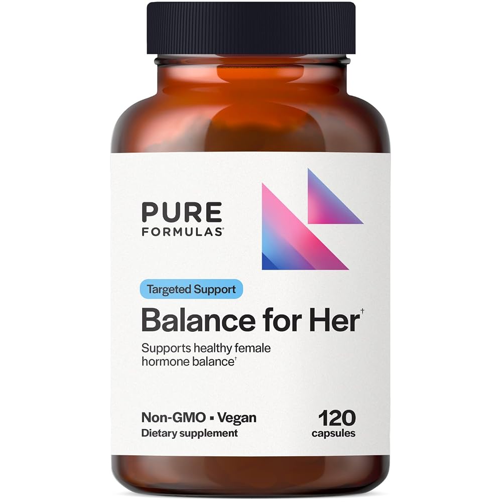 PureFormulas Balance for Her Hormone Support - 120 Capsules