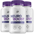 Indelo Neuro Boost Focus Supplement Cognitive Support - 180 Capsules