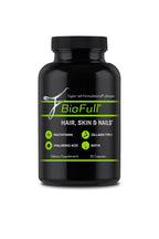 BioFull Hair Skin Nails Biotin & Collagen Supplement - 30 Capsules - image 2