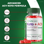 rize labs Simply Lean Keto + ACV Gummies - 60 Gummies - image 2