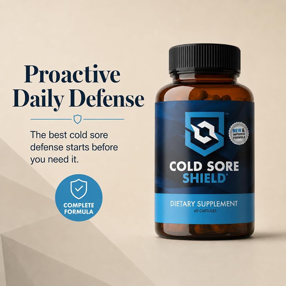 Cold Sore Shield Daily Cold Sore Supplement - 60 Capsules - image 3