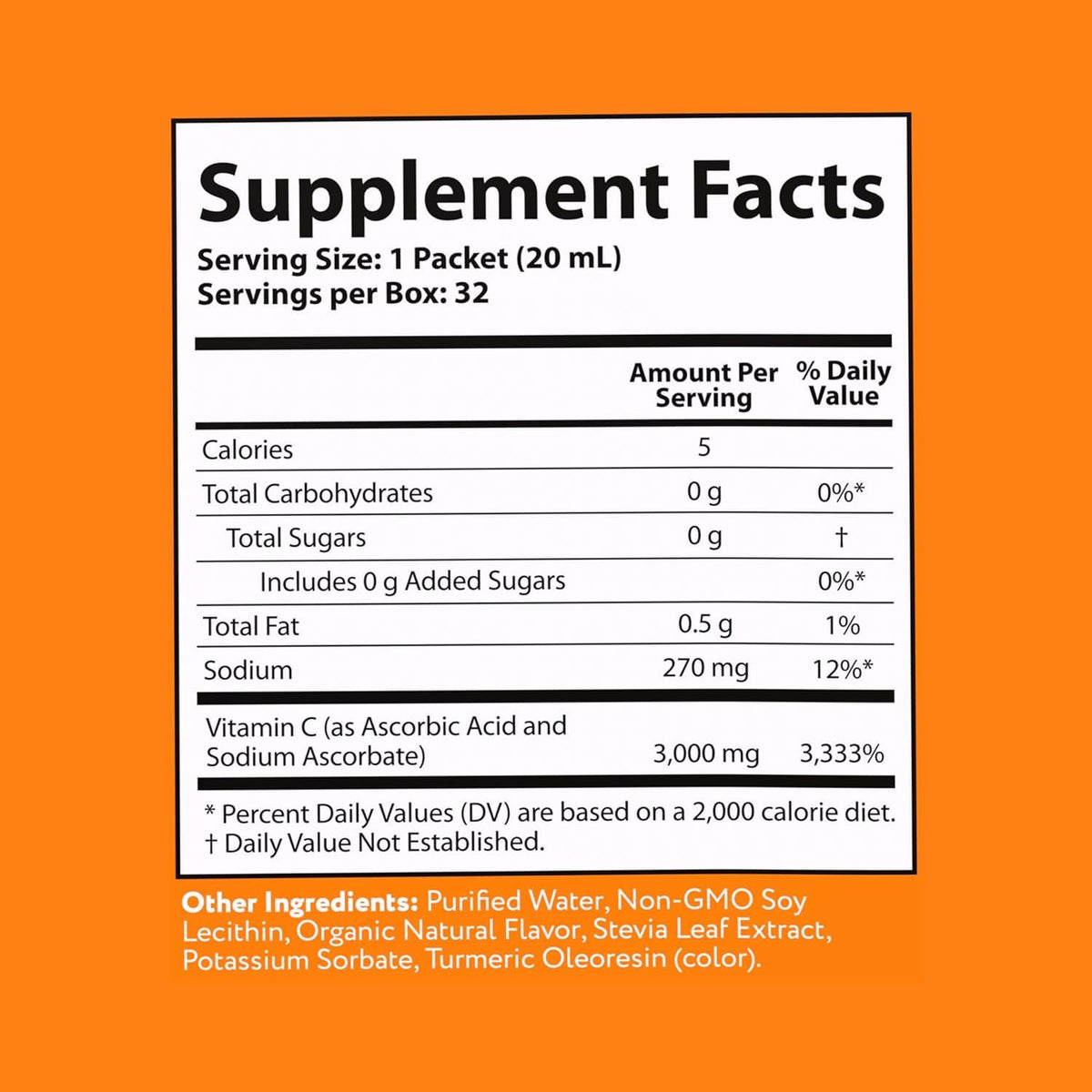 Vida Lifescience Aurora Mega-Liposomal Vitamin C 3000mg - 32 Packets - image 2