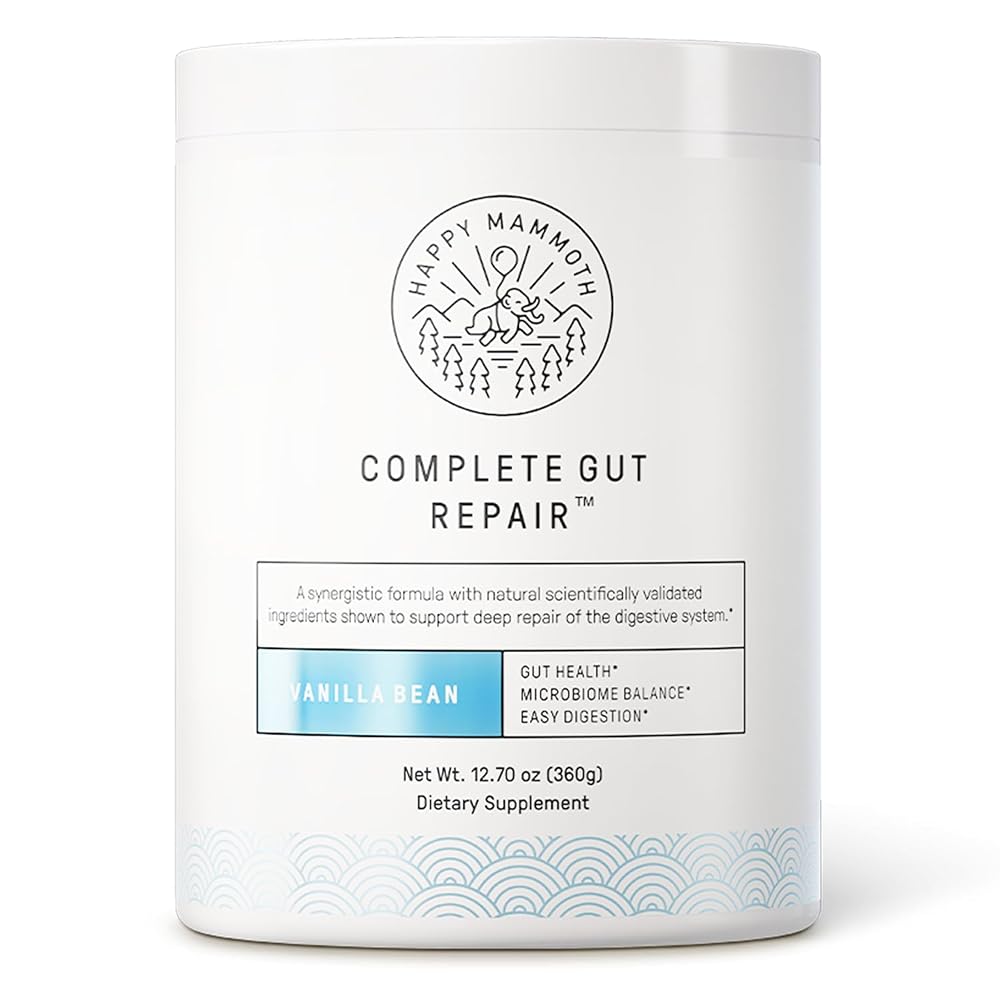 Happy Mammoth Complete Gut Repair Powder - 24 Servings