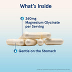 Jarrow Magnesium Glycinate for Sleep Support - 90 Capsules - image 2