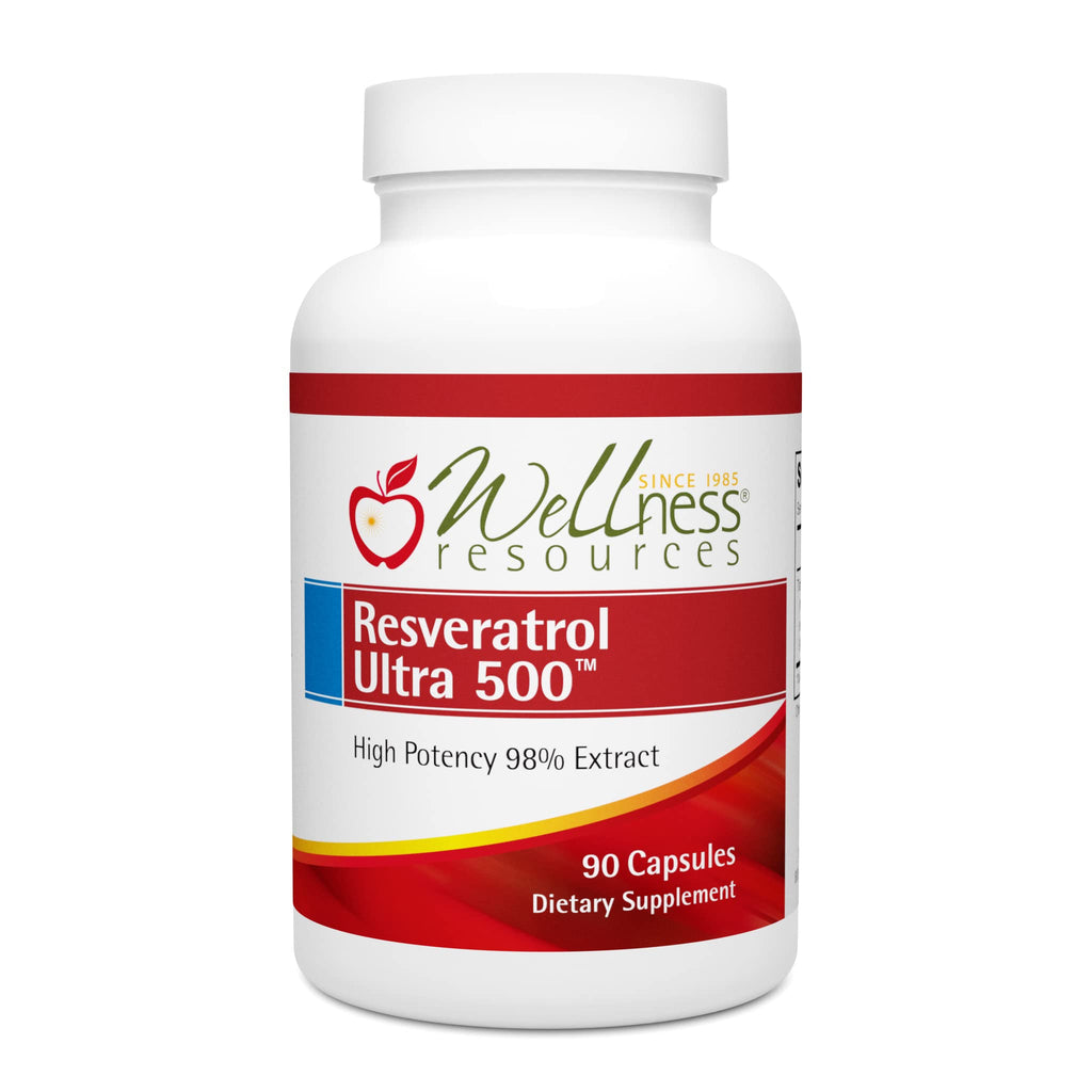 Wellness Resources Resveratrol Ultra 500mg - 90 Capsules
