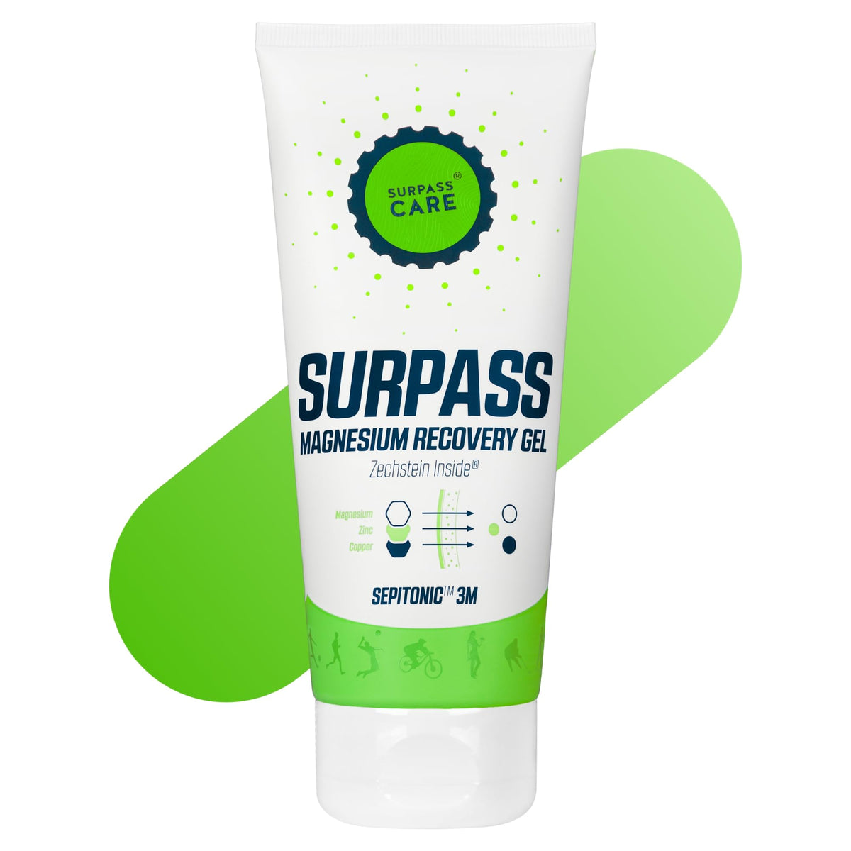 Surpass-Care Magnesium Recovery Gel Muscle Relaxation - 6.76 oz