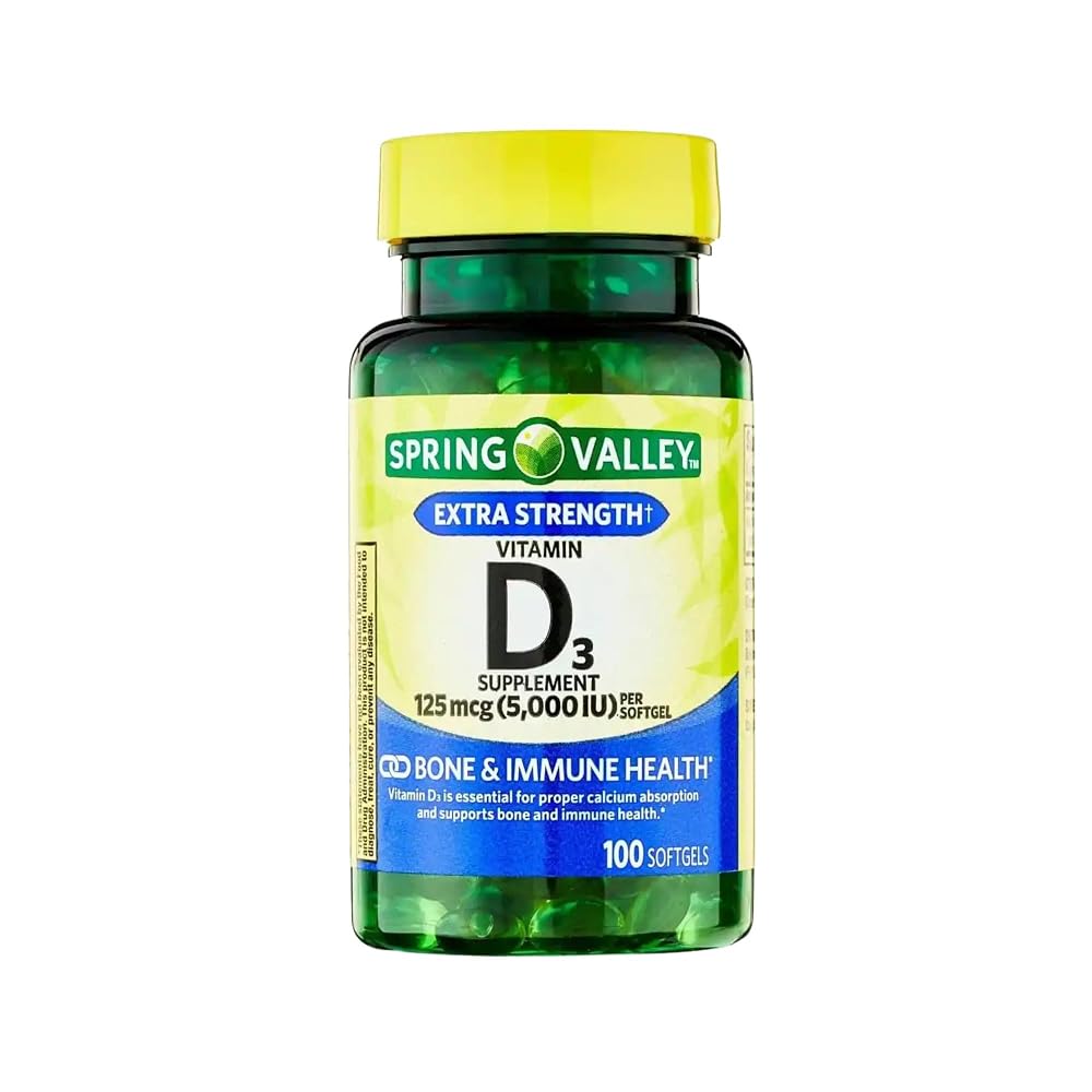 Unique Bundle Store Vitamin D3 5000 IU