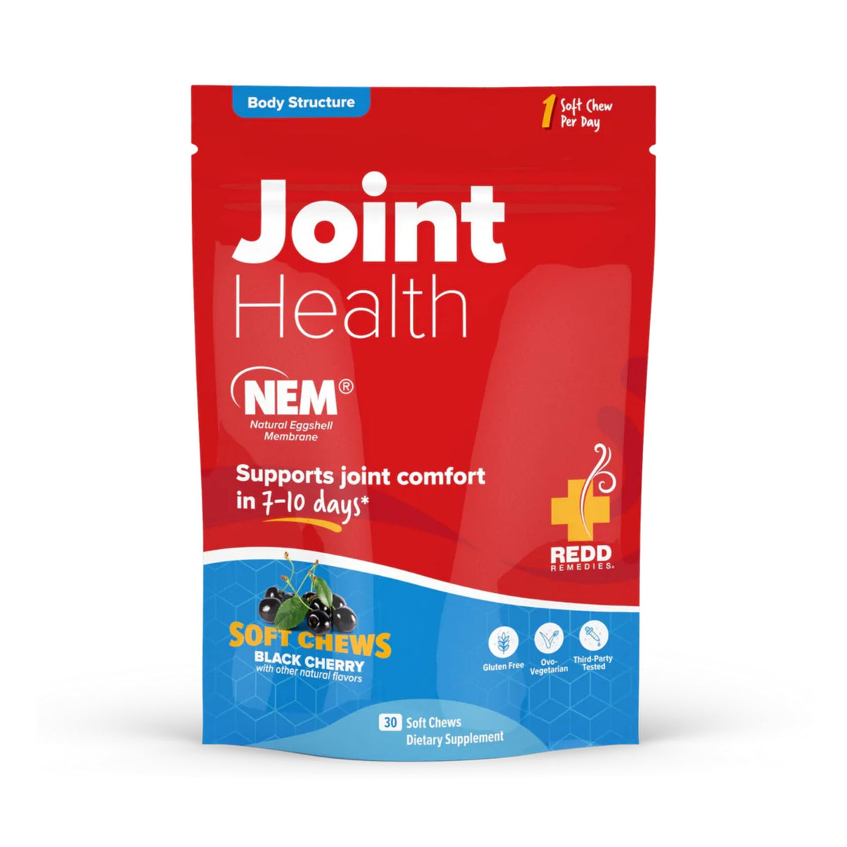 Redd Remedies Joint Health Original Black Cherry - 30 Soft Chews