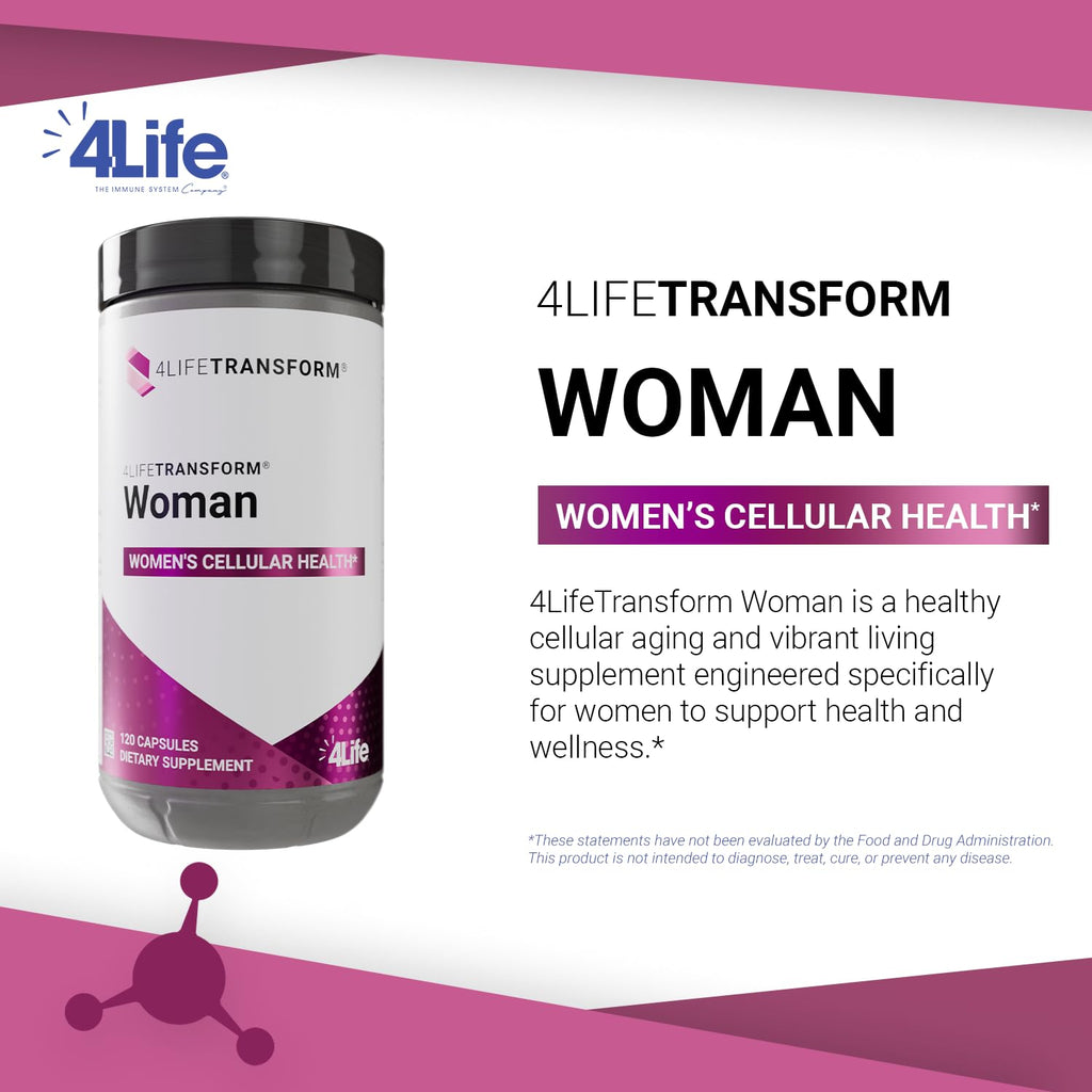 4Life Transform Woman Wellness Support - 120 Capsules - image 3