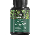 PlantFusion Vegan Calcium 1000mg with Vitamin D3 K2 - 90 Tablets