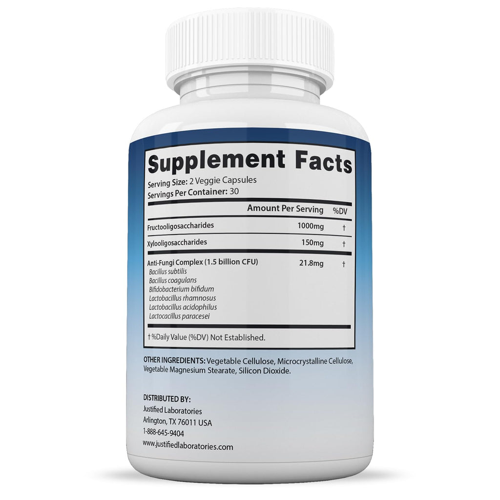 Justified Laboratories Fungus Defend Probiotic 1.5 Billion CFU - 180 Capsules - image 4