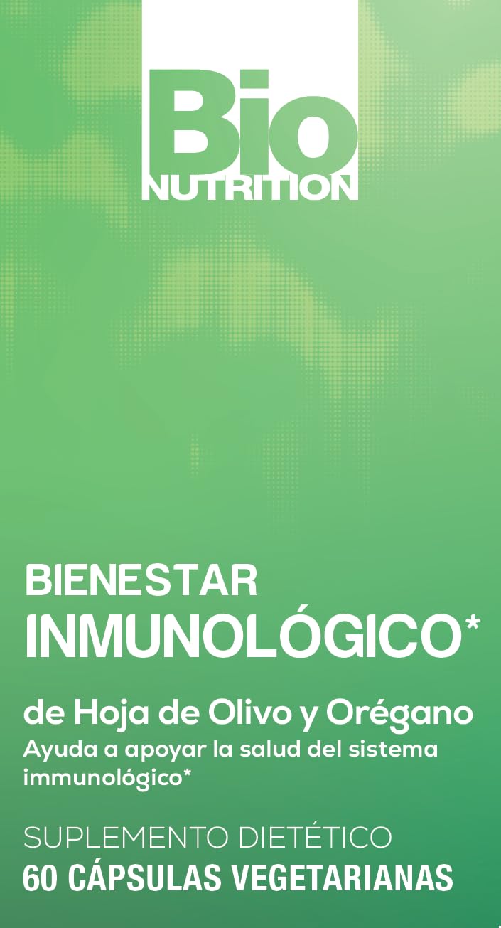 Bio Nutrition Immune Wellness Olive Leaf & Oregano - 60 Vegetarian Capsules - image 3
