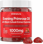 kindnature Evening Primrose Oil Gummies for Women 1000mg - 60 Gummies