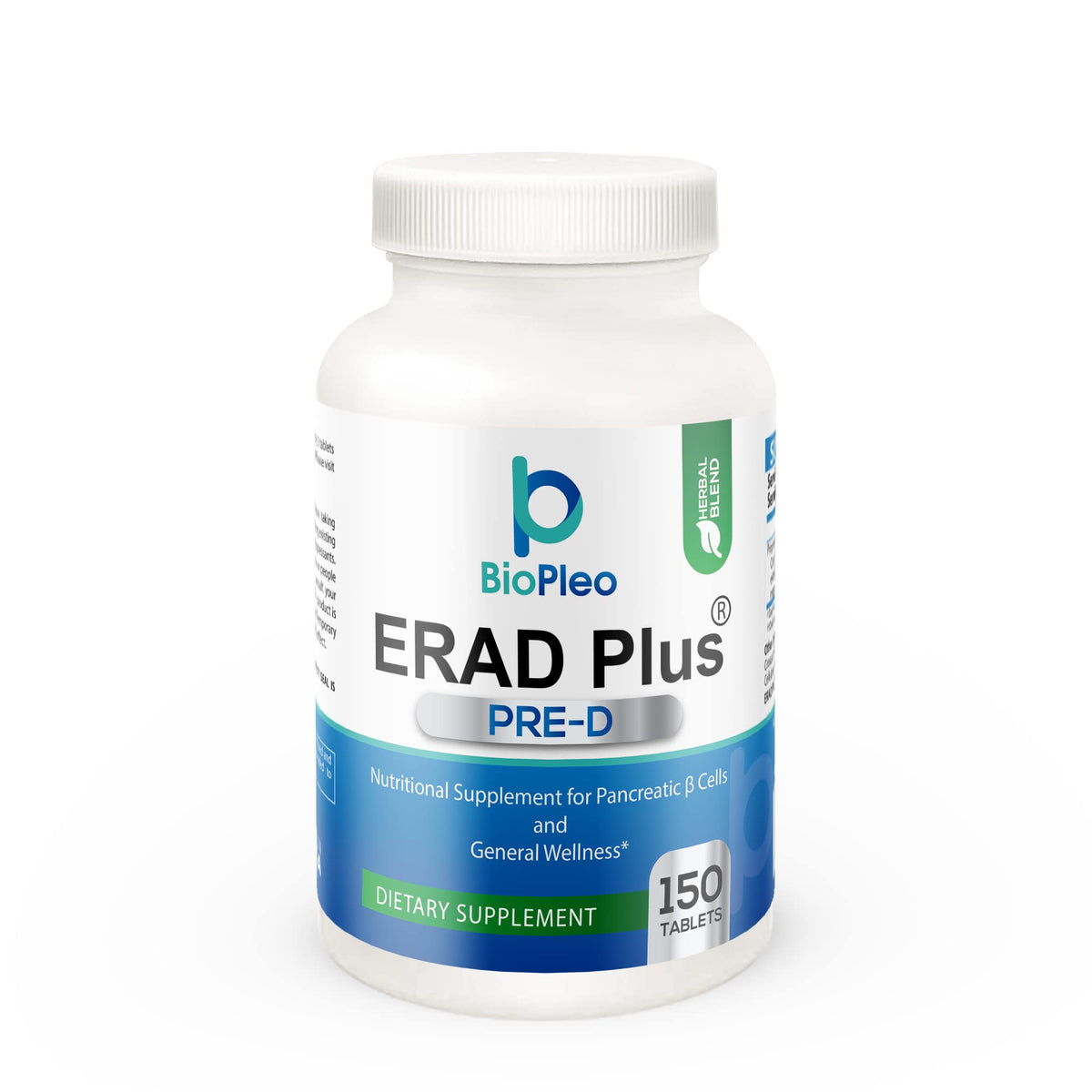 ERAD Plus Pre-D Metabolism Support Supplement - 150 Tablets