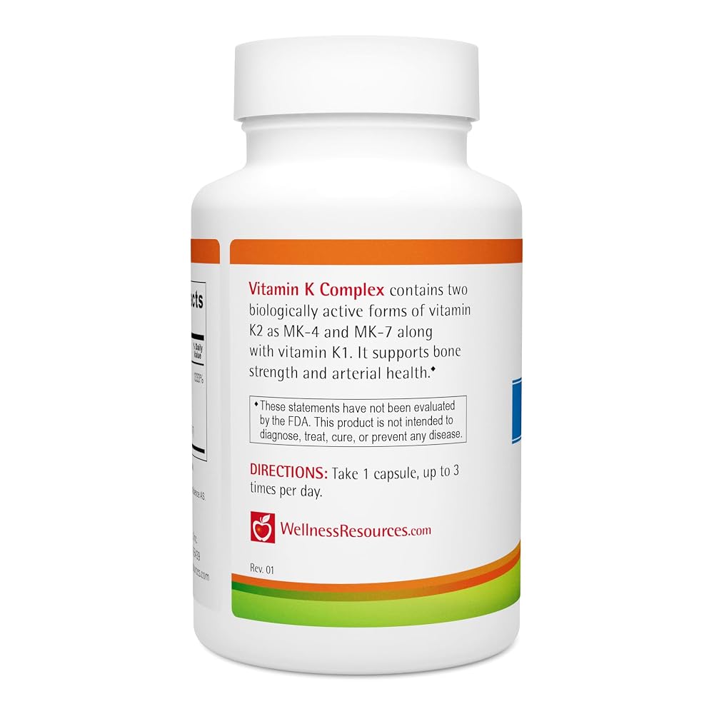 Wellness Resources Vitamin K Complex - 90 Capsules - image 2