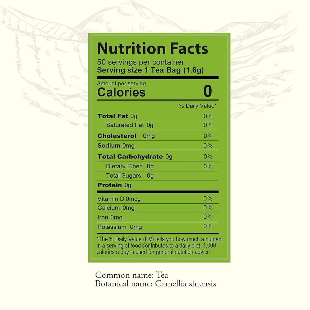CEYLONZON Ceylon Green Tea Bags