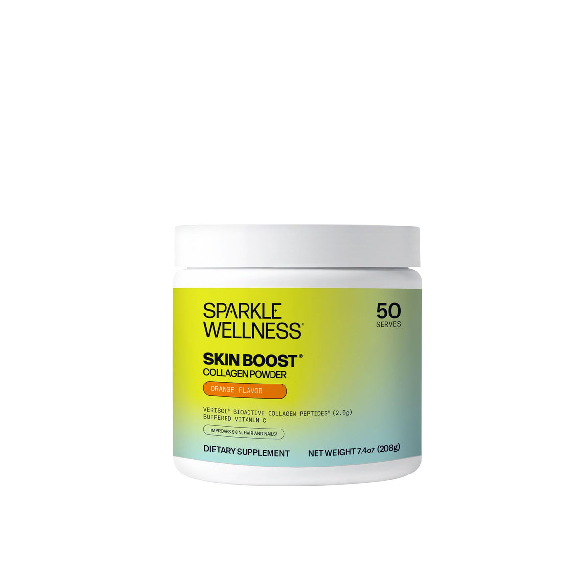 Sparkle Wellness VERISOL Collagen Powder for Skin, Hair & Nails - 50 Servings