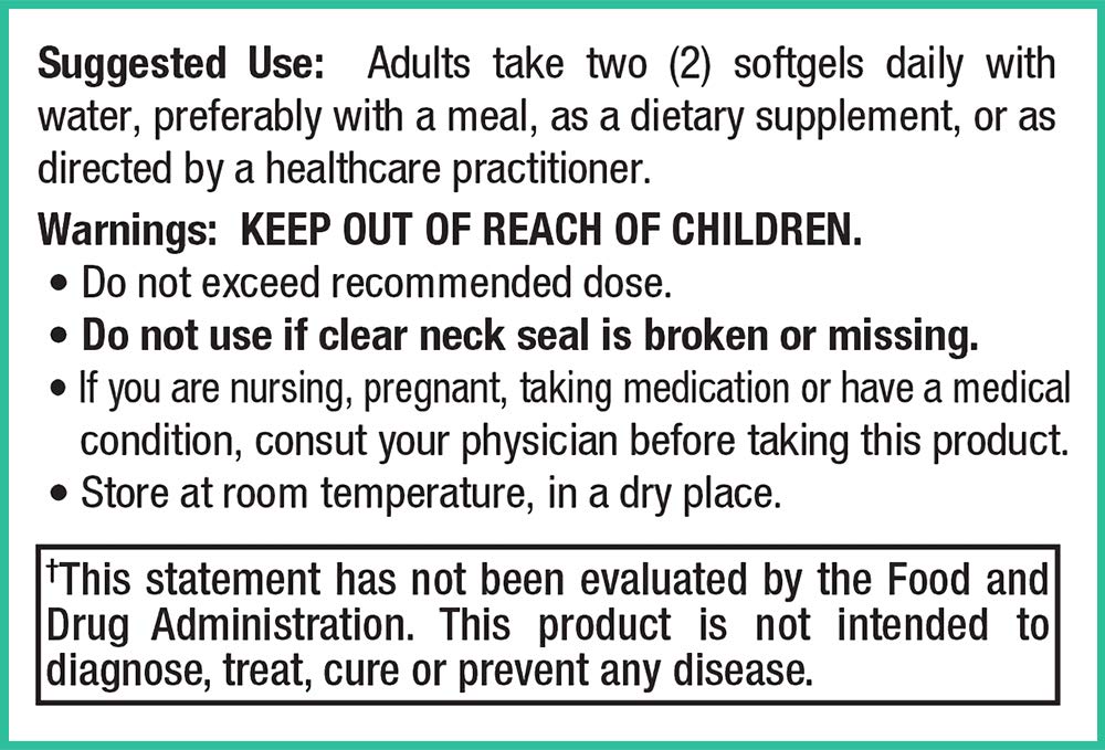 Peak Pure & Natural Bladder Support - 60 Softgels - image 4