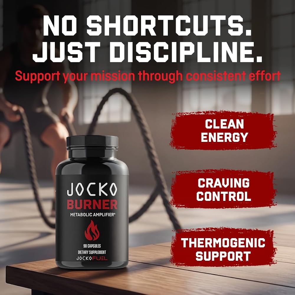 Jocko Fuel Fat Burner Supplement Metabolic Amplifier - 90 Capsules - image 3