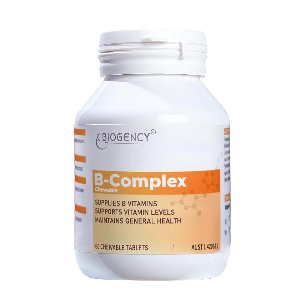 Biogency B-Complex Dietary Supplement - Contains All B Vitamins