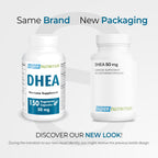 Supersmart DHEA 50mg - 150 Vegetarian Capsules - image 2