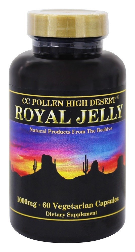 CC Pollen Royal Jelly 1000 - 60 Vegetarian Capsules