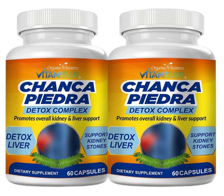 VITAMISAN Chanca Piedra Stone Breaker Extract 1000mg - 120 Capsules