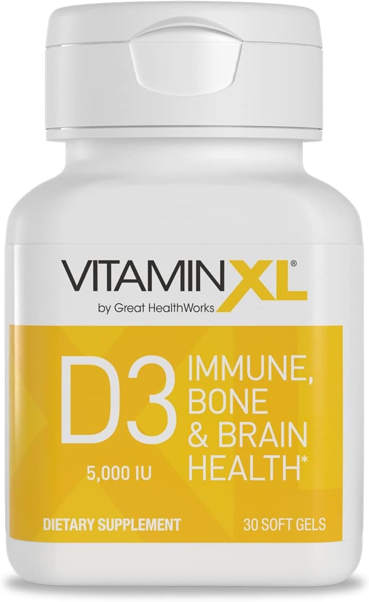 OmegaXL VitaminXL D3 High Potency 5000 IU - 30 Softgels