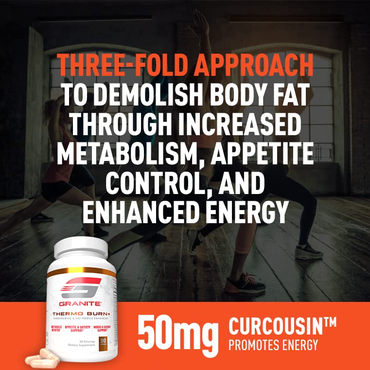 Granite Thermo Burn Advanced Formula Thermogenic - 90 Capsules - image 6