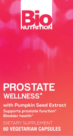Bio Nutrition Prostate Wellness with Pumpkin Seed Extract - 60 Capsules - image 5