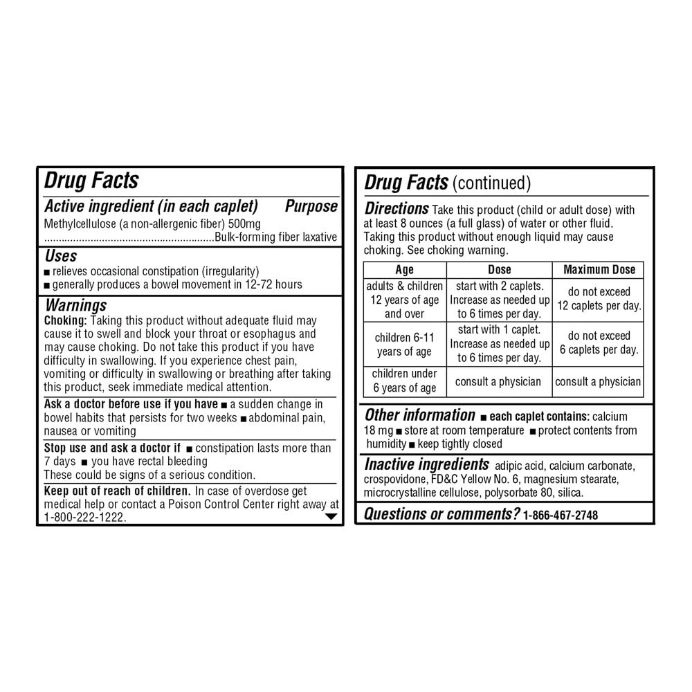Quality Choice Fiber Therapy Caplets - image 2