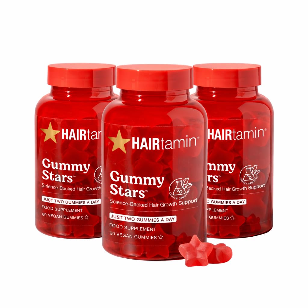 HAIRtamin Vegan Gummy Stars Hair Vitamins