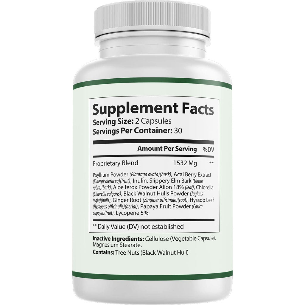 Supremal Nutrition Intestine Pro Cleanser Digestive Support - 120 Capsules - image 2