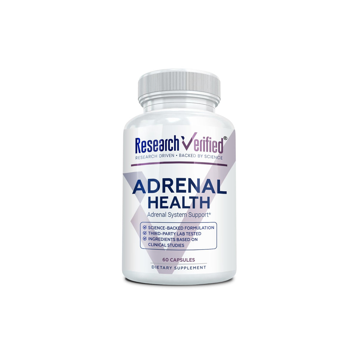 Research Verified Adrenal Support - 360 Capsules - Support Adrenal