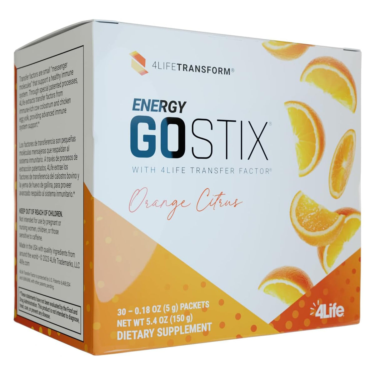 4Life Energy Go Stix Drink Mix with Amino Acids and Green Tea