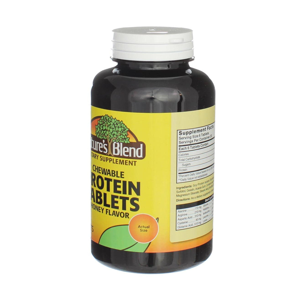 Nature's Blend Protein Tablets Honey Flavor - 200 Tablets - image 5