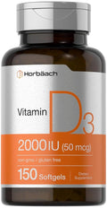 Horbäach Vitamin D3 2000 IU - 150 Softgels