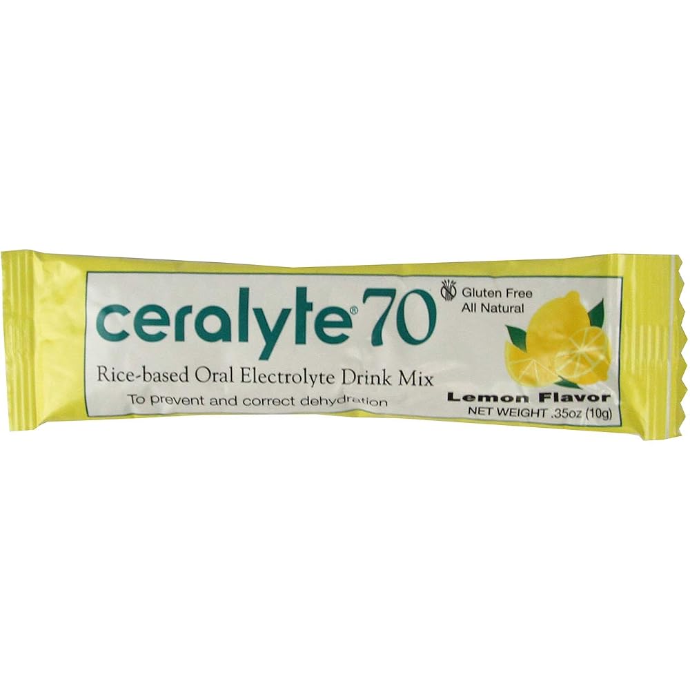 CeraLyte 70 Electrolyte Replacement Lemon - 10g Packet