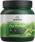 Swanson Certified Organic Pea Protein Powder - 1.1 lb