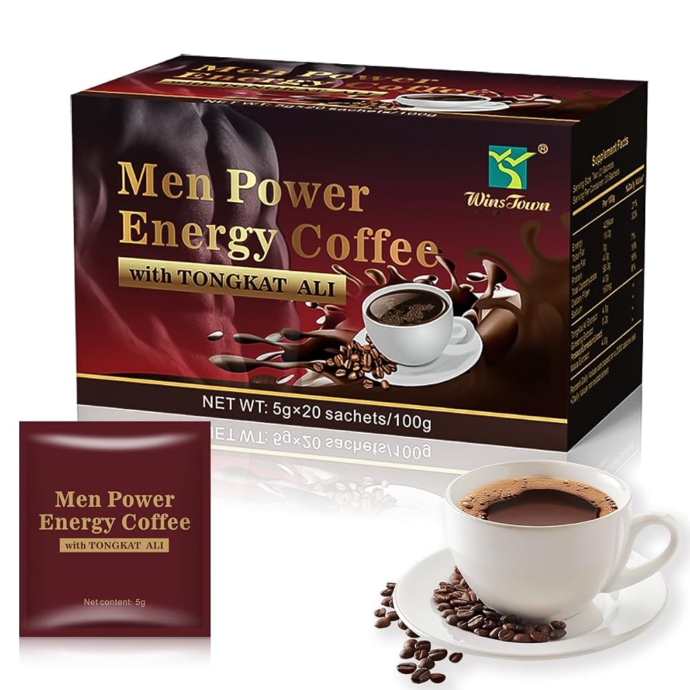 FARWIX Maca Coffee for Men with Tongkat Ali - 20 Sachets