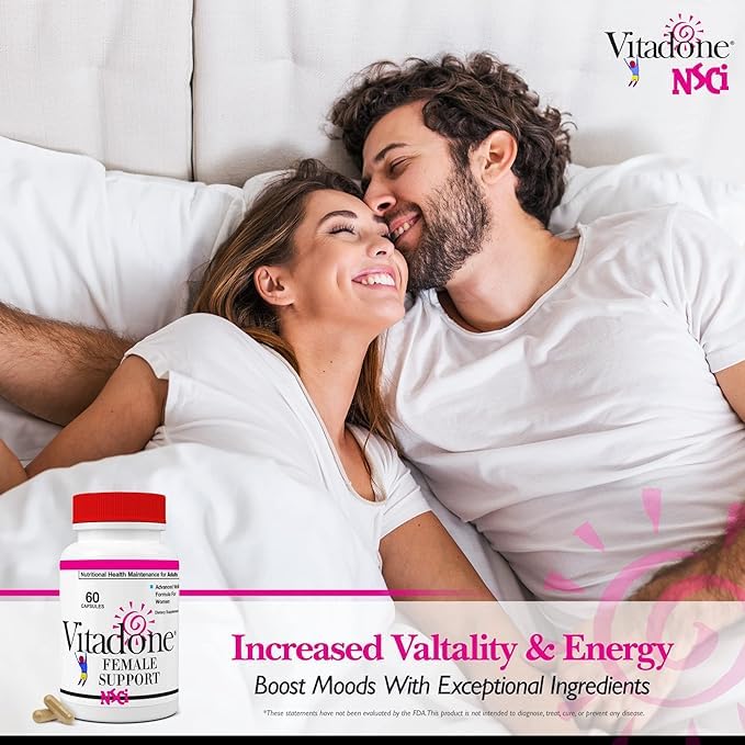 Vitadone Female Supplement Women's Wellness Blend - 60 Capsules - image 5