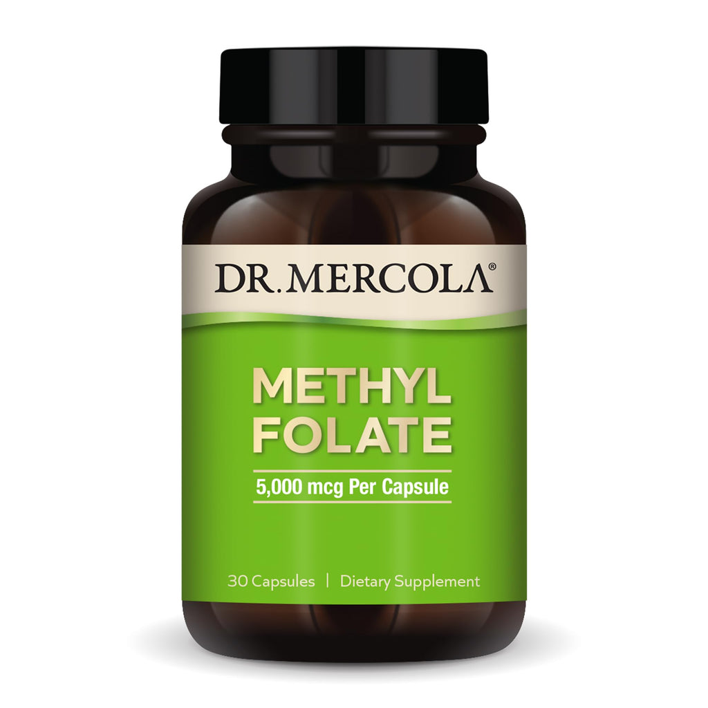 Dr. Mercola Methyl Folate 5 mg - 30 Capsules
