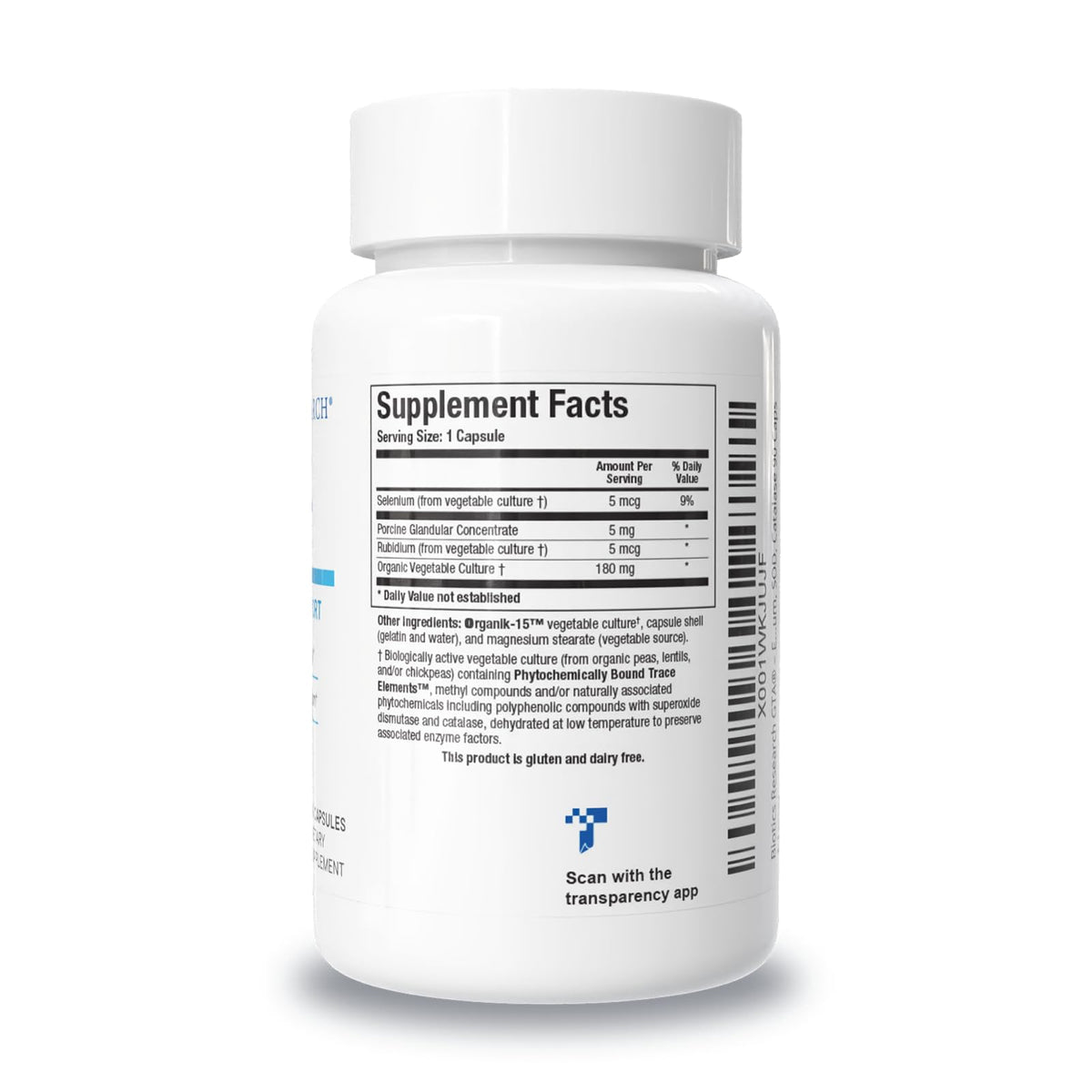 BIOTICS RESEARCH GTA Porcine Glandular Endocrine Support - 90 Capsules - image 2