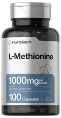 Horbäach L-Methionine 1000mg - 100 Capsules