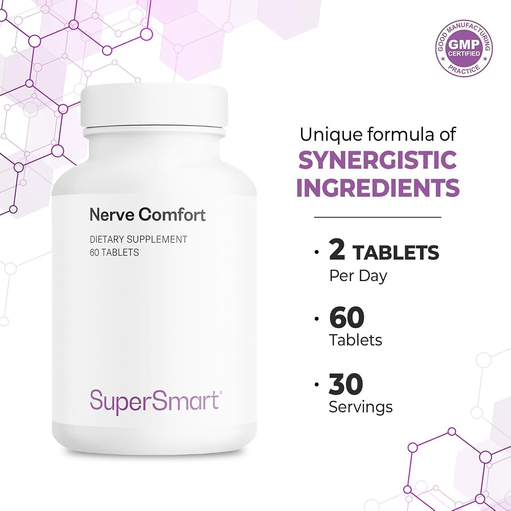Supersmart Nerve Comfort Advanced Formula - 60 Tablets - image 4
