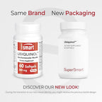 Supersmart Ubiquinol 200mg CoQ10 High Absorption - 60 Softgels - image 2