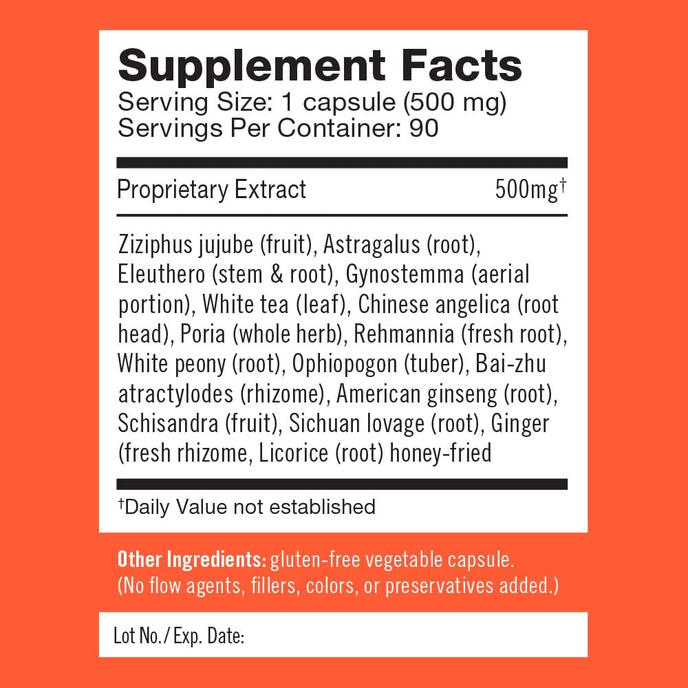 Herbalogic Peak Power Capsules Natural Energy & Focus - 90 Capsules - image 4