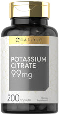 Carlyle Potassium Citrate 99mg - 200 Capsules