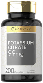 Carlyle Potassium Citrate 99mg - 200 Capsules